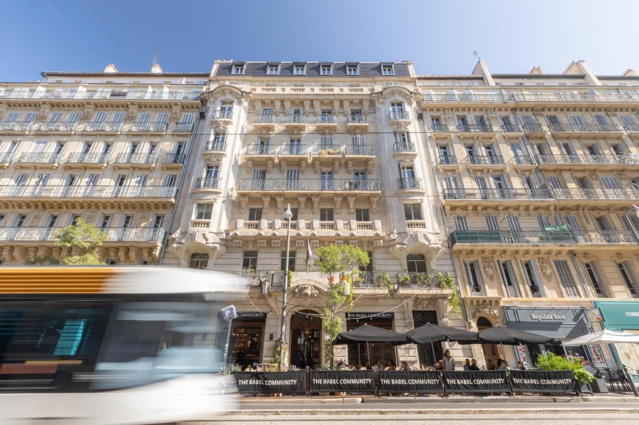 The Babel Community - Republique - Joliette Hotel Marseille Bagian luar foto